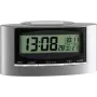 TFA 98.1071 Solaruhr mit Wecker, Schwarz/Silber