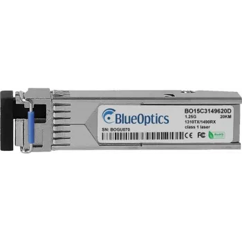 BlueOptics Lancom SFP-BiDi1310-LC10 SFP-Transceiver, LC-Simplex, 1000BASE-BX-U, Singlemode-Faser, TX1310nm/RX1490nm, 10km