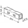 WAGO Durchgangsverbinder für 2773-2401, Push-in, max. 4 mm², 2 Leiter