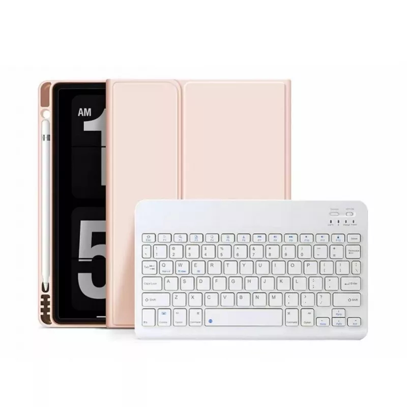 Tech-Protect SC Pen + Tastaturhülle für iPad 10.9" (10. Gen, 2022) / 11" (2025), Pink