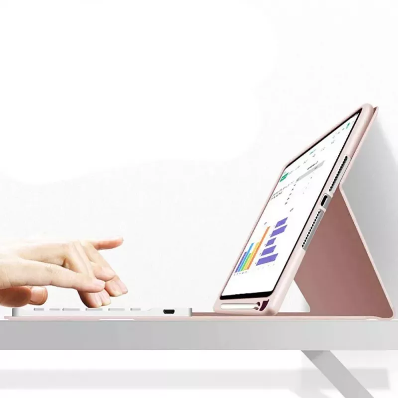 Tech-Protect SC Pen + Tastaturhülle für iPad 10.9" (10. Gen, 2022) / 11" (2025), Pink