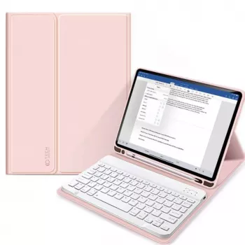 Tech-Protect SC Pen + Tastaturhülle für iPad 10.9" (10. Gen, 2022) / 11" (2025), Pink