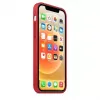 Apple Silicone Case with MagSafe für iPhone 12 mini Rot