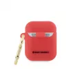Hello Kitty Apple AirPods 1/2 Hülle Silikon 3D Kitty Head Rot
