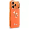 Guess IML 4G Script Metal Case für iPhone 17 Pro, Orange