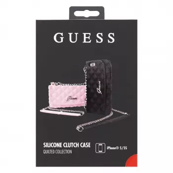 Apple Quilted Clutch Silikon-Hülle für iPhone 6 Pink