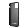Mercedes-Benz Apple iPhone 11 Pro Hard Case Leder Carbon Schwarz