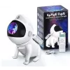 Elight G6 Space Dog Nebula-Effekt Wand- & Deckenprojektor mit Lautsprecher, Bluetooth-App, Fernbedienung, Weiß