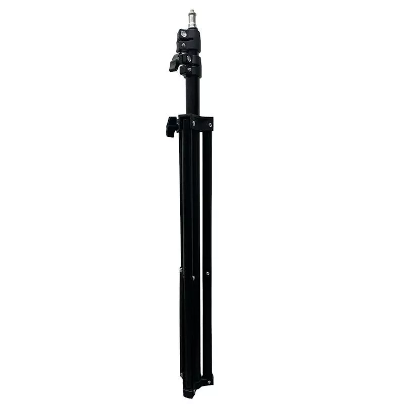 Elight 16M Premium Stabiler Metallstativständer 1,6m max 1/4-Zoll-Schraube LED-Ring / Kamera-Befestigung Schwarz