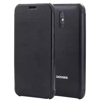 Doogee X10 Flip-Case + Panzerglas