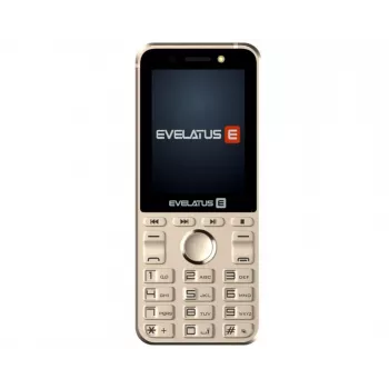 Evelatus Tron GLD Dual-SIM-Funktionstelefon Gold