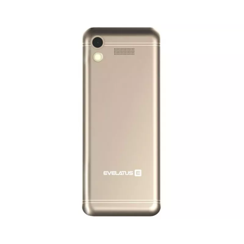 Evelatus Tron GLD Dual-SIM-Funktionstelefon Gold