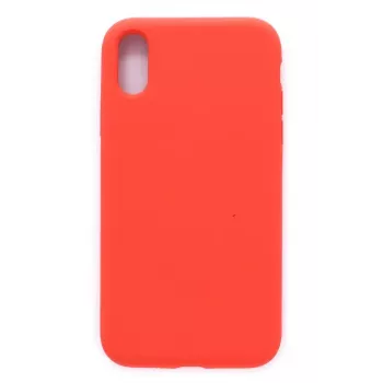 Evelatus Apple iPhone XR Premium Soft Touch Silikonhülle Rot