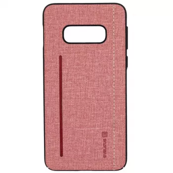 Evelatus Samsung Galaxy S10e Silikon-Rückseitenhülle Pink