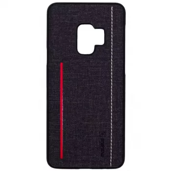 Evelatus Samsung Galaxy S9 Rückseitenabdeckung Schwarz Silikon