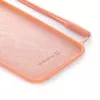 Evelatus Apple iPhone 7/8 Soft Touch Silikonhülle mit Trageriemen Pink