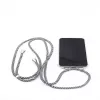 Evelatus Apple iPhone 11 Pro Max Hülle mit Band Schwarz Streifen Transparent