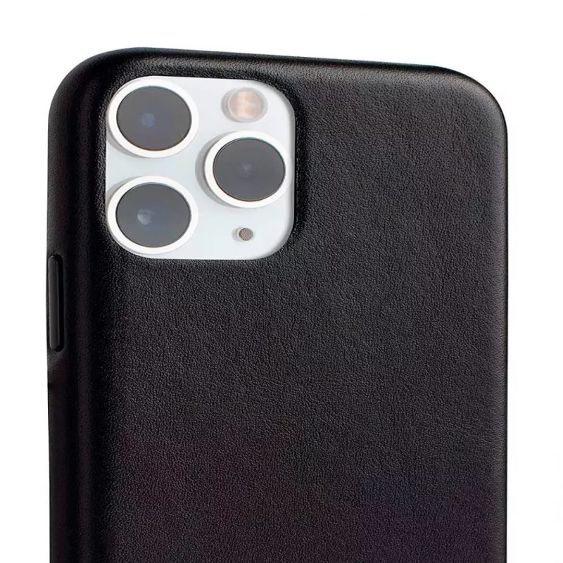 Evelatus Apple iPhone 11 Pro Lederhülle Schwarz