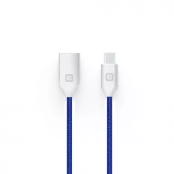 Evelatus Micro-USB-Kabel EDC04 Blau 1m
