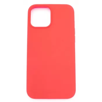 Evelatus Apple iPhone 12 Pro Max Premium Soft Touch Silicone Case Bright Red