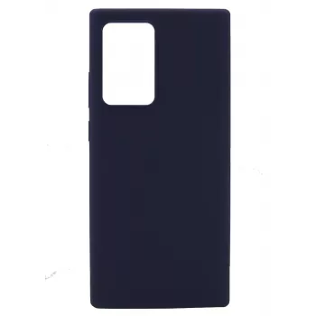 Evelatus Samsung Galaxy Note 20 Ultra Premium Soft Touch Silicone Case Midnight Blue