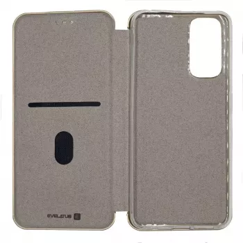 Evelatus Samsung Galaxy A02s Book Case Gold