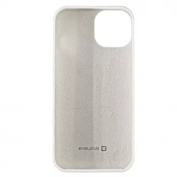 Evelatus Apple iPhone 13 Premium Soft Touch Silikonhülle Weiß