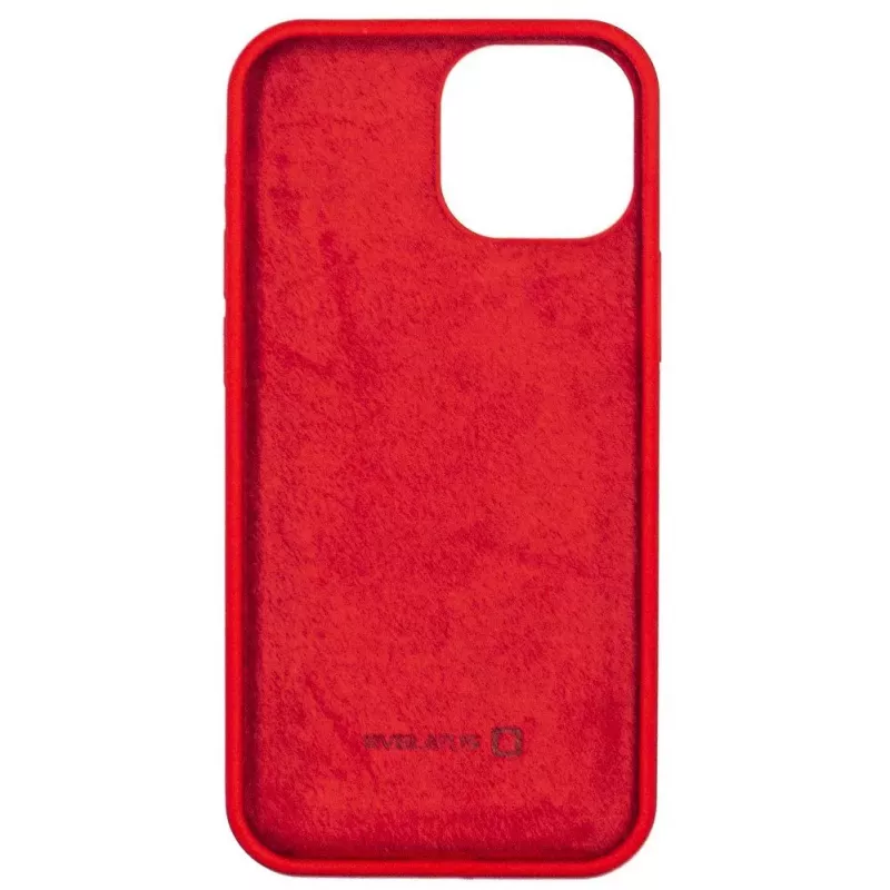 Evelatus Apple iPhone 13 Premium Soft Touch Silicone Case Carmine
