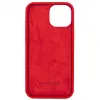 Evelatus Apple iPhone 13 Pro Premium Soft Touch Silicone Case Carmine