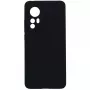 Evelatus Xiaomi 12 Pro Premium Soft Touch Silikonhülle Schwarz