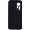 Evelatus Premium Soft Touch Silicone Case für Xiaomi 12 / 12X - Schwarz