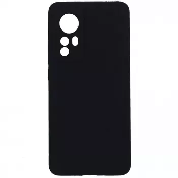 Evelatus Premium Soft Touch Silicone Case für Xiaomi 12 / 12X - Schwarz