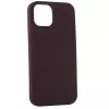Evelatus Apple iPhone 14 6.1 Premium Soft Touch Silikonhülle Pflaume
