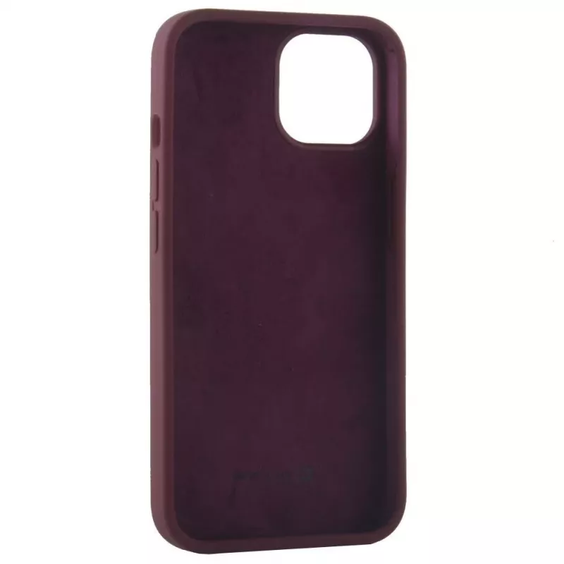 Evelatus Apple iPhone 14 6.1 Premium Soft Touch Silikonhülle Pflaume