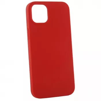 Evelatus Apple iPhone 14 Plus 6,7 Zoll Premium Soft Touch Silikonhülle Rot