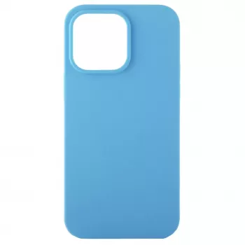Evelatus Apple iPhone 14 Plus 6.7 Premium Soft Touch Silicone Case Sky Blue