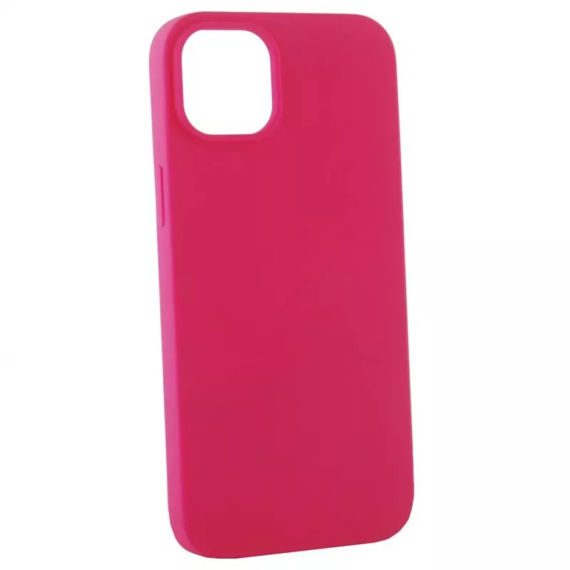 Evelatus Apple iPhone 14 Plus 6.7 Premium Soft Touch Silicone Case Rosy Red