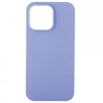 Evelatus Apple iPhone 14 Pro 6.1 Premium Soft Touch Silikonhülle Hellviolett