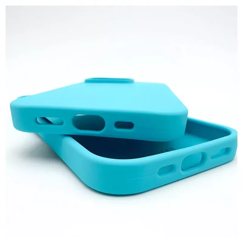 Evelatus Apple iPhone 14 Pro 6.1 Premium Soft Touch Silicone Case Sky Blue