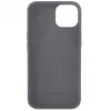 Evelatus Apple iPhone 14 Pro 6.1 Premium Soft Touch Silikonhülle Charcoal