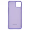 Evelatus Apple iPhone 14 Plus 6,7 inch Nano Silicone Case Soft Touch TPU Purple