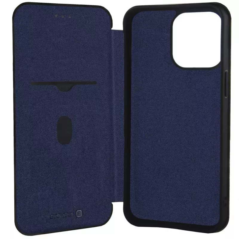 Evelatus Apple iPhone 14 Plus 6,7 inch Book Case Blau