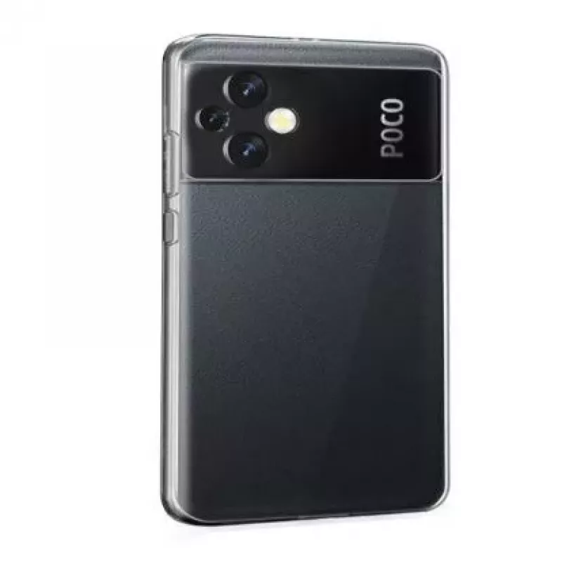 Evelatus Xiaomi Poco M5 Clear Silicone Case 1,5mm TPU Transparent