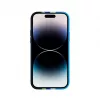 Evelatus Apple iPhone 14 Pro Max Silikonhülle Mehrfarbig Blau