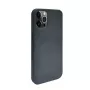 iLike Apple iPhone 12 Pro Max Silikon-Kunststoff-Hülle Eco Print Design Schwarz