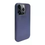 iLike Apple iPhone 13 Pro Max Silikon-Kunststoff-Hülle Eco Print Design Blau