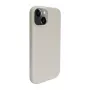 iLike Apple iPhone 14 Silicone Plastic Case Eco Print Design White