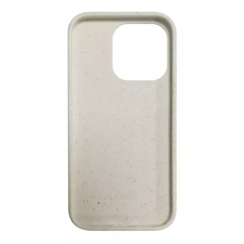 iLike Apple iPhone 14 Pro Max Silikon TPU Hülle Eco Print Design Weiß