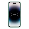 iLike Apple iPhone 14 Pro Max Silikon-Kunststoff-Hülle Eco Print Design Blume Grün