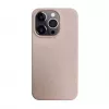 iLike Apple iPhone 14 Pro Max Silikon-Kunststoff-Hülle Eco Print Design Beige